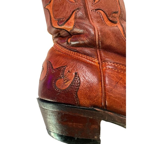 Boulet Women's Size 6 Brown Boot with‎ 1.5" heel J924154 - Picture 4 of 13